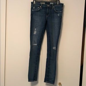 AG Denim Legging Ankle Skinny Jean size 26